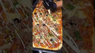 بيتزا كاري الجزائري 🇩🇿🤤 #like #اكسبلور #عشاءلذيذ #food #ساندويشات #وصفات #shortvideo #shorts