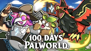 I Spent 100 Days in PALWORLD... Here's What Happened!
