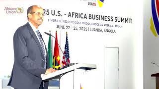 Statement of the AUC Chairperson at the 2025 US-AFRICA BUSINESS SUMMIT