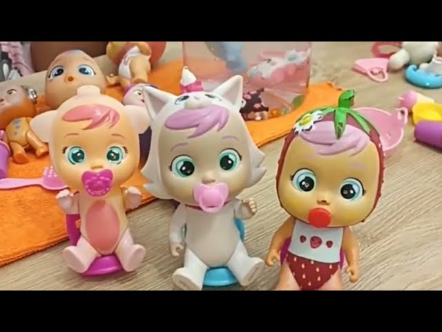 Emzikli Biberonlu Bebekler. İş Başında #video #viral #baby #viralvideo #trending #cute #toys #doll