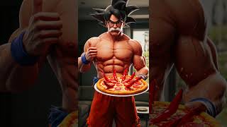 Luffy memberi pizza dengan cabai kepada Naruto dan Kakashi! Sebagai balas dendam...