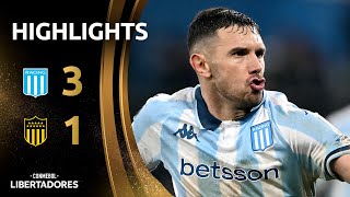 RACING vs. PEÑAROL | HIGHLIGHTS | CONMEBOL LIBERTADORES 2025