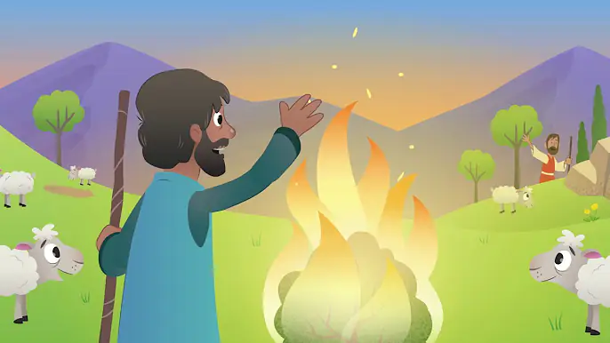 Младенец и куст - Библия ДЛЯ ДЕТЕЙ