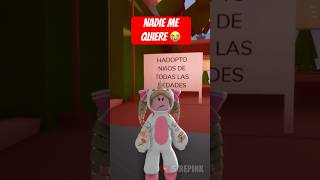 NADIE ME QUIERE EN ROBLOX😭💔 #brookhaven #roblox #robloxbrookhaven