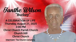 A Service of Thanksgiving for the Life of Ianthe Wilson