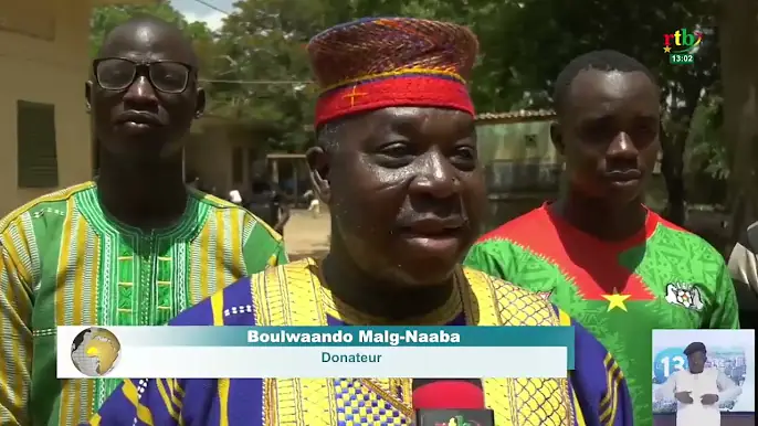 Faso Mêbo reçoit le soutien d’un chef coutumier, le Boulwaando Malg-Naaba