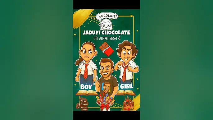 JADUYI CHOCOLATE JO AATMA EXCHANGE KARDE 😱 #comedy #kalusir #funny #jaduyichocolate