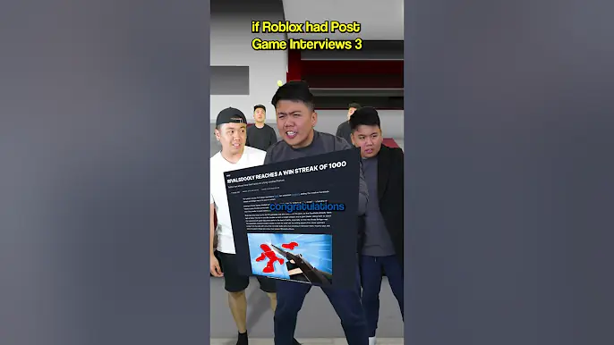 If ROBLOX Had Post Game Interviews 3