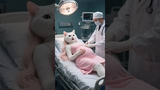 قصة ولادة قطقوط #cat #ai #قصص #funny