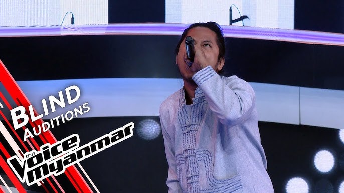 Novem Htoo - Spit It Out (Slipknot) | Blind Audition - The Voice Myanmar 2019