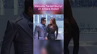 Manusia Tersembunyi di Antara Robot#shorts