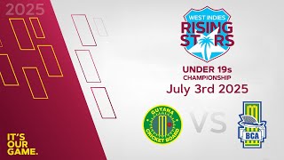 🔴 LIVE Guyana v Barbados | CWI Men’s Under 19 | 50 Over Championships 2025