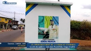 GABON/POLITIQUE:Réhabilitation de la stèle du capitaine Edou Abaga 2è arrondissement d'Owendo