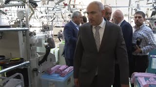 Վարչապետն այցելել է Գյումրիում գործող «ՍՎԵՏ-ՏԵՔՍ» կարի արտադրամաս
