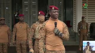 파소 대통령은 오늘 아침 파소 메보 휴가 캠프 1차 캠프 참가자들을 접견했습니다.