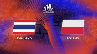 [ภาษาไทย] ไทย พบ โปแลนด์ | สัปดาห์ที่ 1 | วอลเลย์บอลหญิง VNL 2025 | ถ่ายทอดโดย VBTV