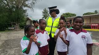 Officers Inspire Young Minds Through Reading at Grace Combined
