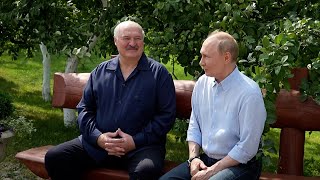 Да хоть на Луну! / Лукашенко и Путин про переговоры по Украине, Трампа, Орешник / Встреча на Валааме