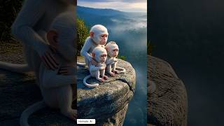 القردة بدريه سابت القرية كلها🐒…لكن النهاية حزينة😢💔#viral