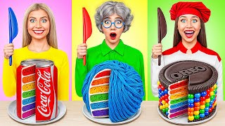 나 vs 할머니 요리 챌린지 | 재미있는 주방 전쟁 Candy DO