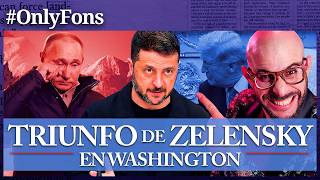 PUTIN SE QUEDA SIN CARTAS: Zelensky triunfa en Washington - @SoloFonseca