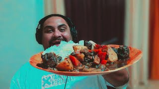 Eating Boeuf Bourguignon