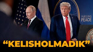 TRAMP VA PUTIN ALYASKADA URUSHNI TUGATOLMADI