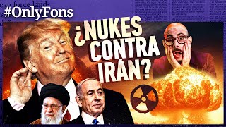 ISRAEL podría lanzar la BOMBA ATÓMICA contra IRÁN... (si TRUMP no entra en la guerra) - @SoloFonseca