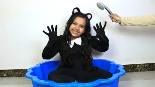 شفا تحولت إلى قطة !!!