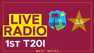 🔴 RADIO | West Indies v Pakistan | 1st T20I