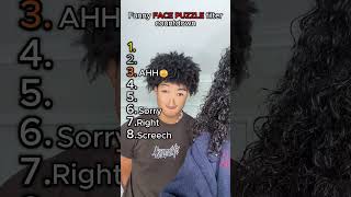 Funny FACE PUZZLE filter countdown!!🤣