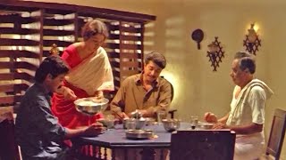 "രാത്രിയിൽ ചമ്മന്തി, കഞ്ഞി , ചുട്ട പപ്പടം."| Mammootty Dileep Malayalam Movie Scene | Kaliyoonjal