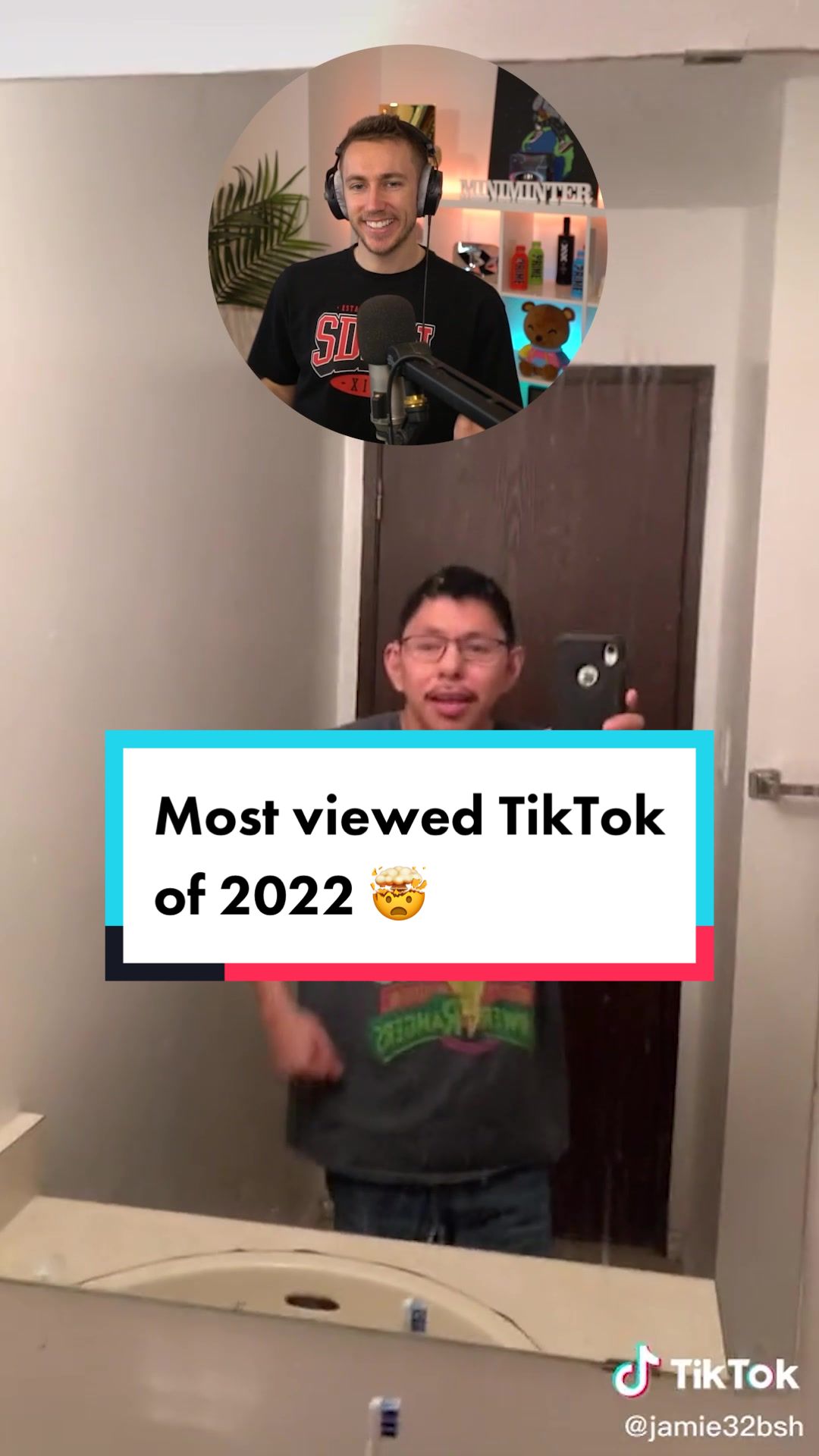 The most viewed TikTok of 2022! 🤯 #Tiktok #TikTok2022 #Miniminter