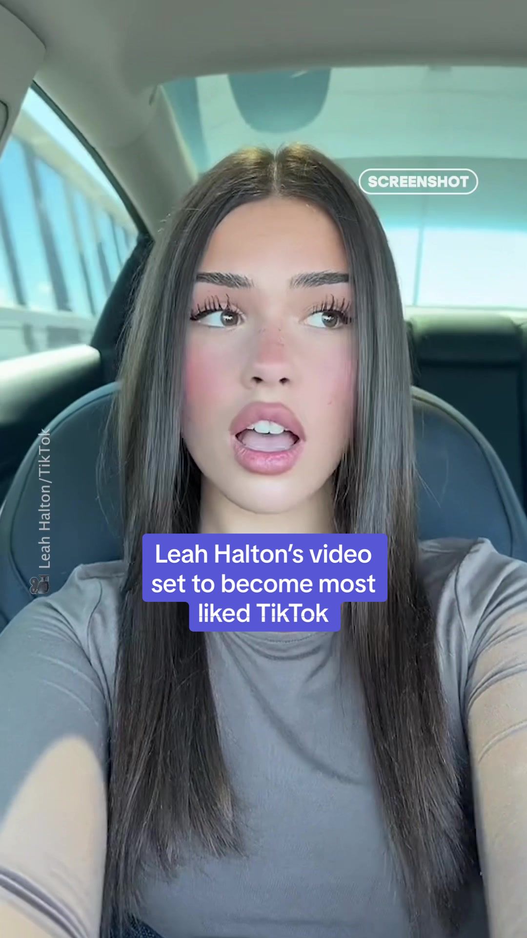 With over 600 million views and 46 million likes, influencer Leah Halton's lipsync to YG Marley's 'Praise Jah in the Moonlight' is captivating TikTok like never before. It's poised to dethrone Bella Poarch's 'M to the B' lipsync, currently holding the crown with 65 million likes. #inverted #14milliongirl #leahhalton #ygmarley #mostlikedtiktok #CapCut 