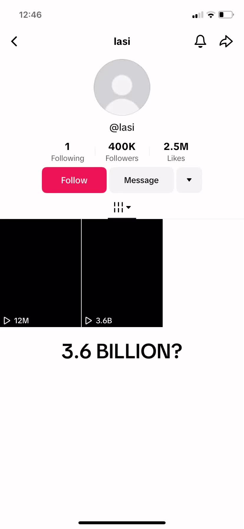 The New Most Popular Video On TikTok @lasi #viral #popular #zachking #funny #fyp #foryou #tiktok 