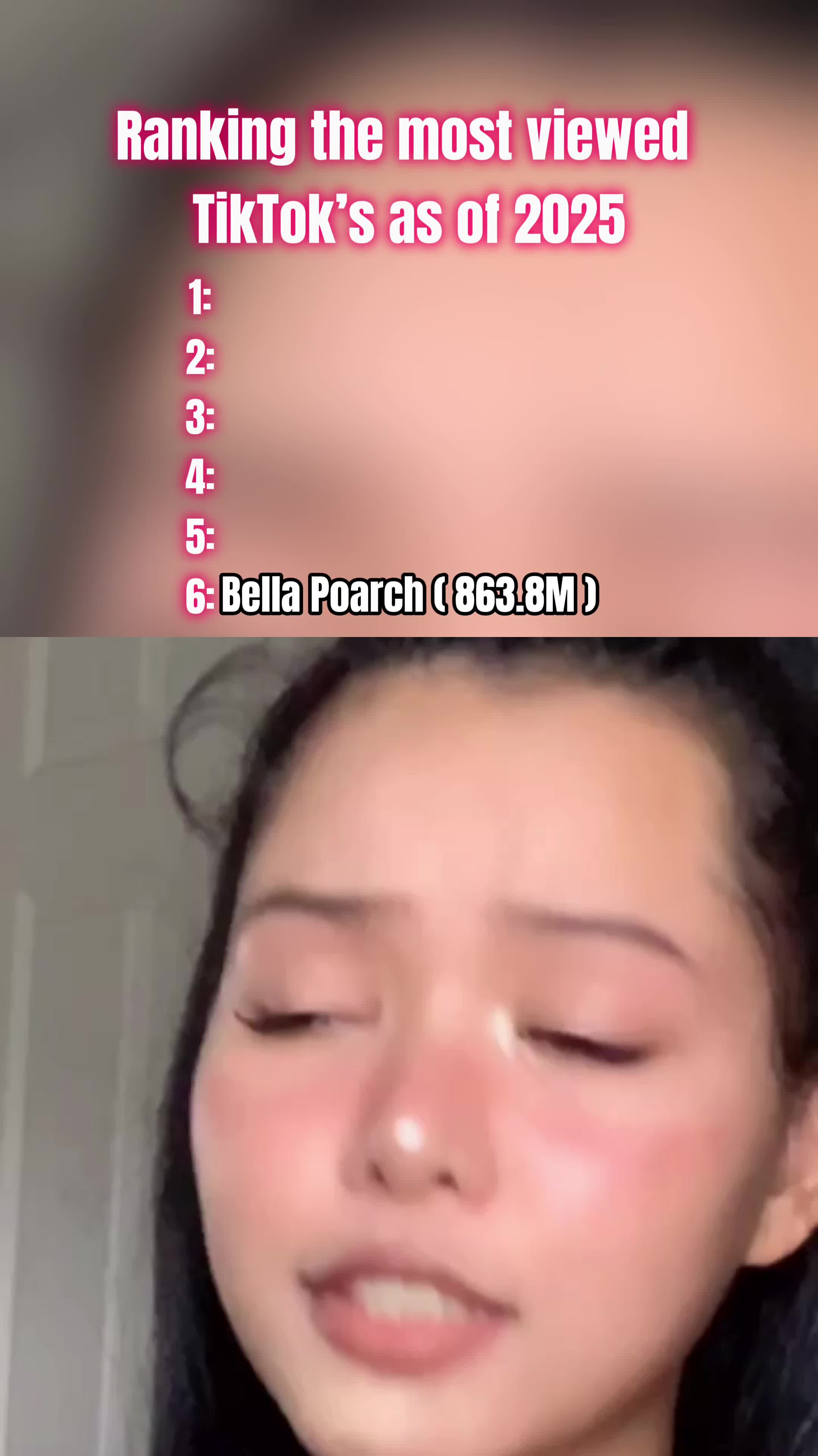 Ranking most viewed TikTok’s ! #mostviewed #mostviralvideo #ranking #top5 #viral #fypage