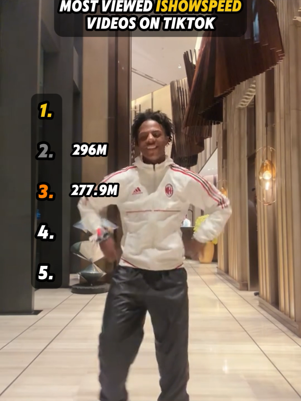 most Viewed Ishowspeed video on TikTok 😁#most#viewed#video#ranking#tiktok#goviral#fyp 