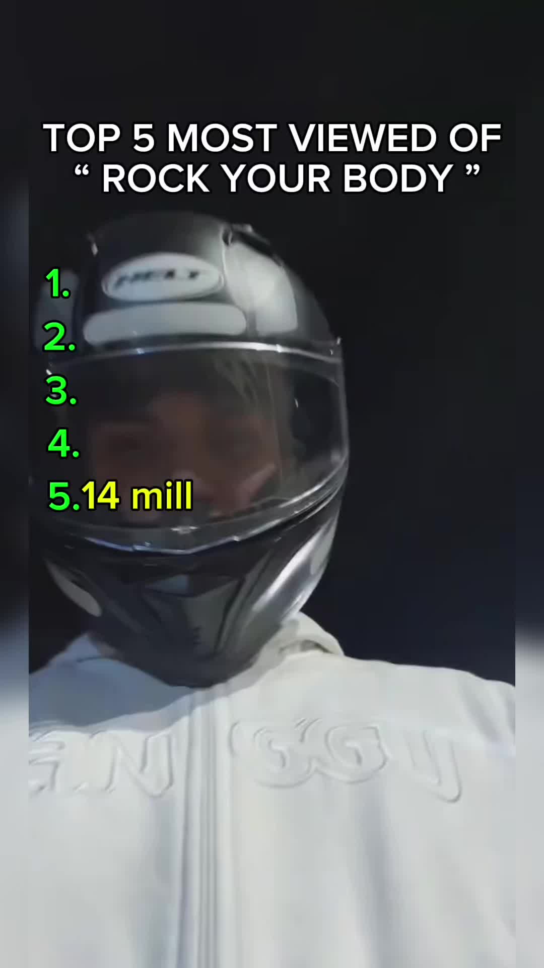 Top 5 most viewed of rock your body  #foruyou #foryoupage❤️❤️ #fyp #top5 #viral_video_tiktok #eeuu #usatiktok🇺🇸 #tiktokusa #edits #dances #rockyourbody 