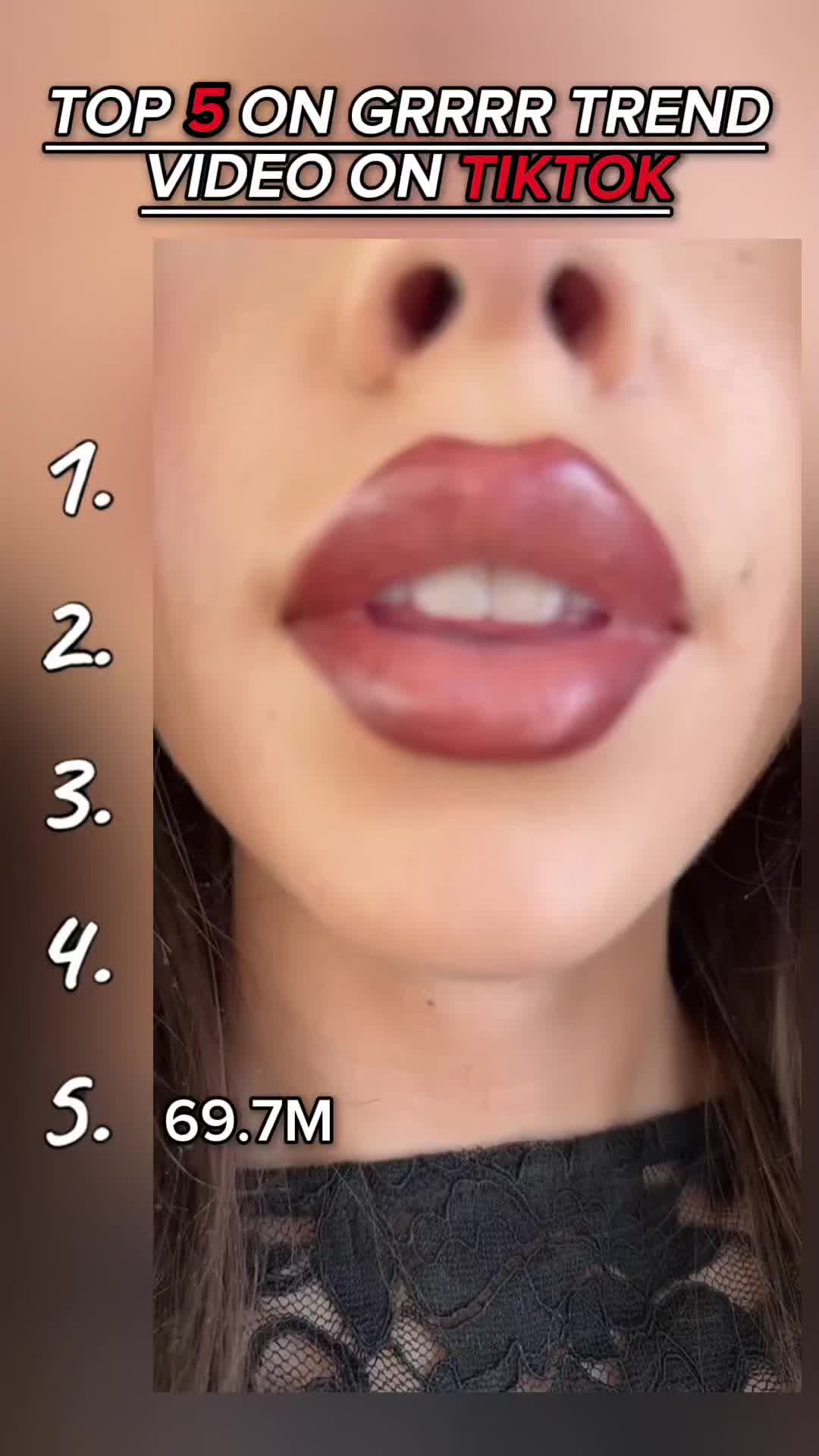 top 5 most viewed on grr videos on tiktok #foryoupage #fyp #fypシ #leahhalton #ongrr #bellapoarch #mona @Bella Poarch @leah halton @MONA