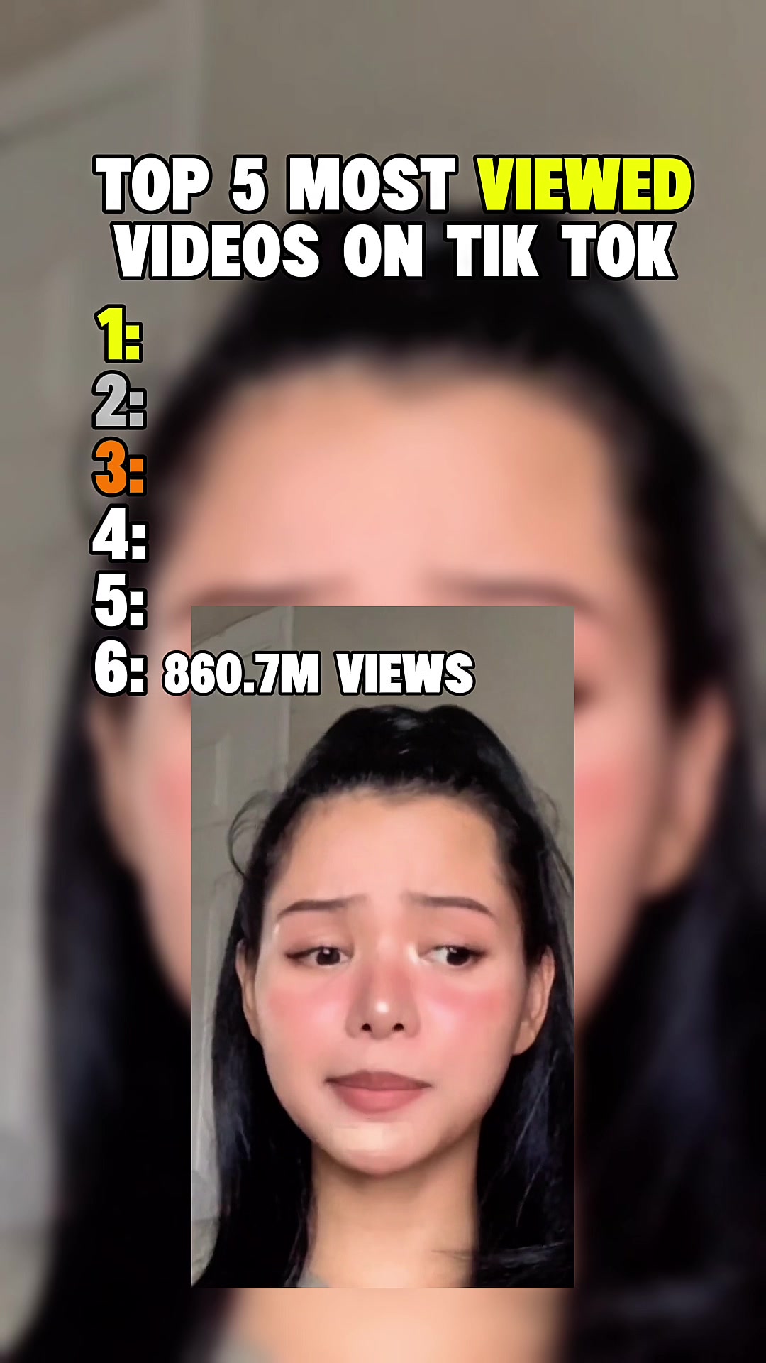 Ep:1 | Top 5 most viewed videos on Tiktok #bellapoarch #zachking #tik_tok #fyp #viralvideos #views 