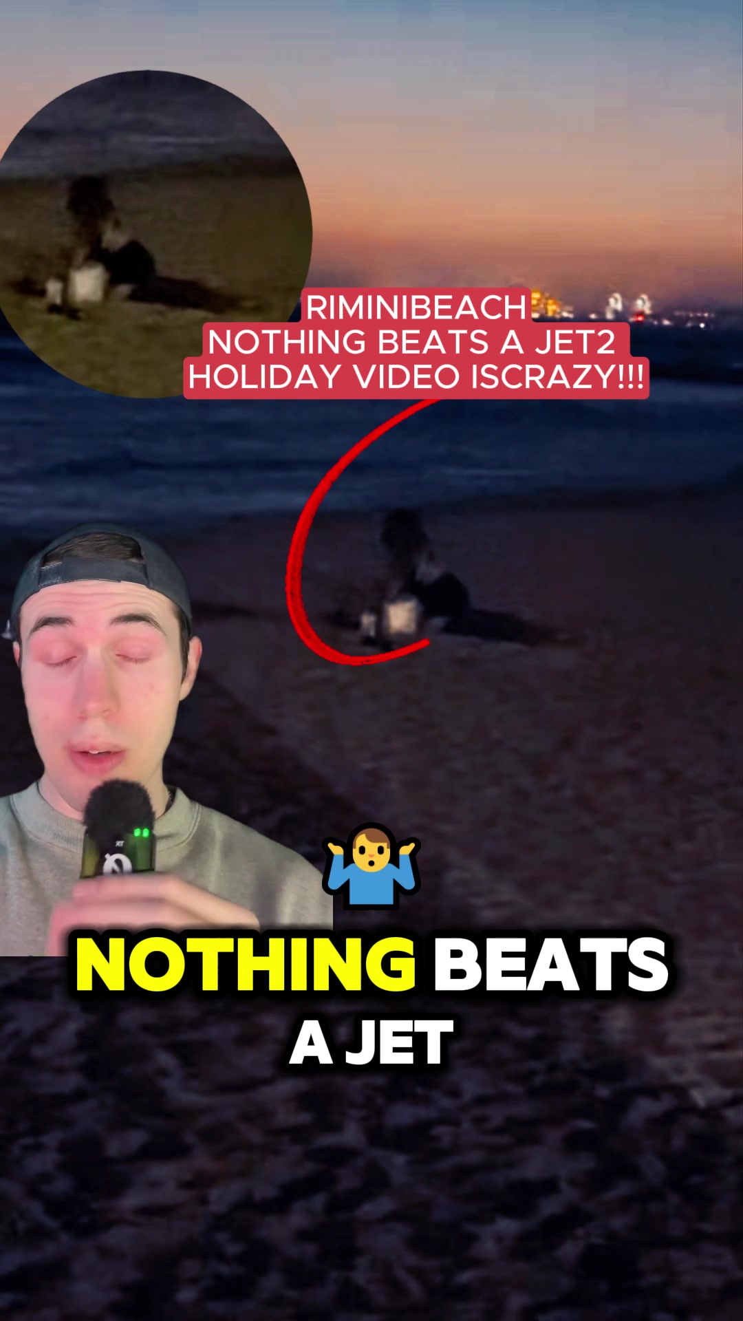 This is the most viral video on TikTok for a reason. You need to see it!!! Nothing beats a jet 2 Holiday #nothingbeatsajet2holiday #riminibeach #viral #mustsee #jet2holidays