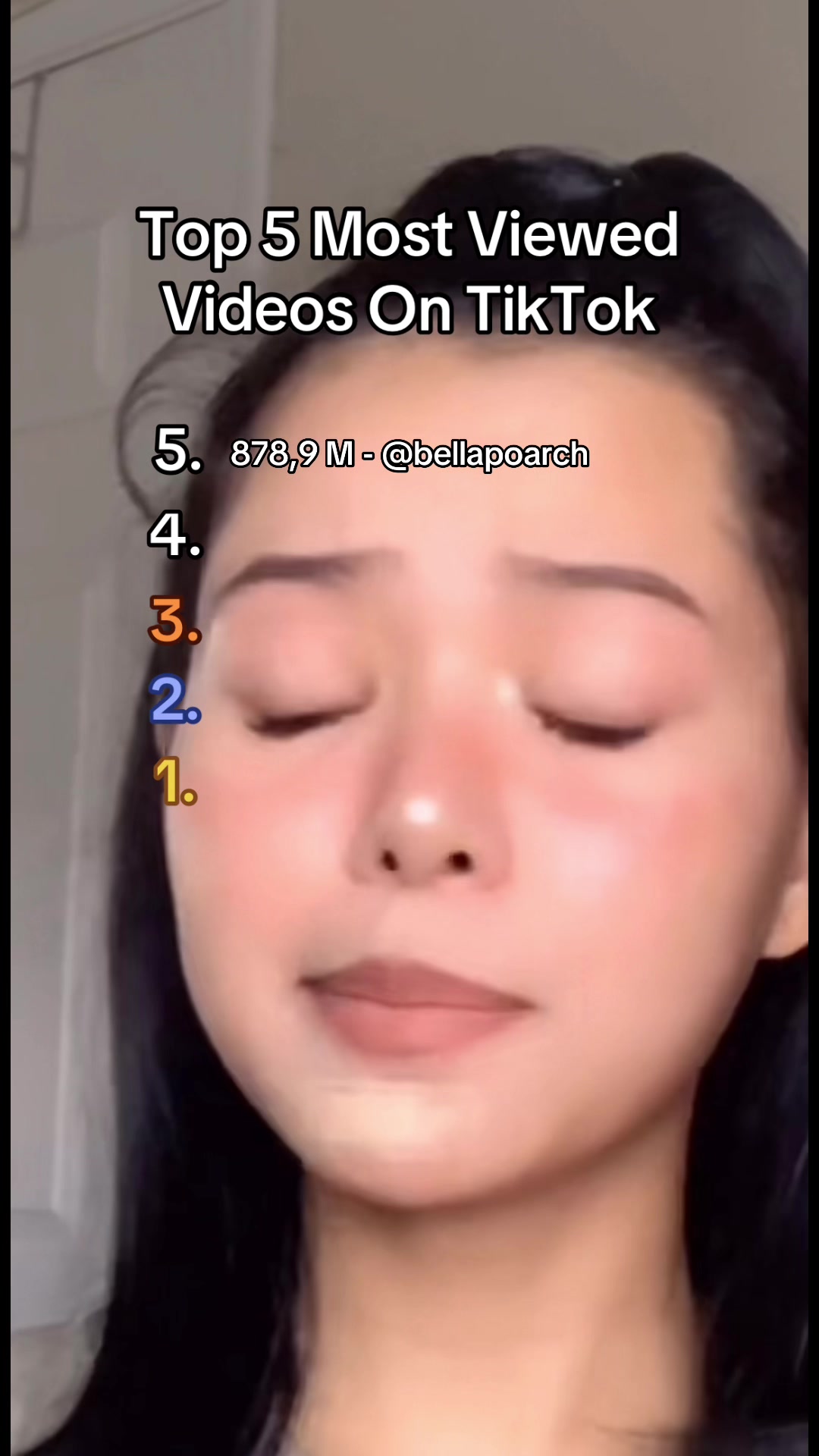 Top 5 Most Viewed Videos On TikTok #bellapoarch #zachking #vieuws #tik_tok #videoviral #videovirals #trendingvideos #fyp #foryou #minitv #fypgakni 