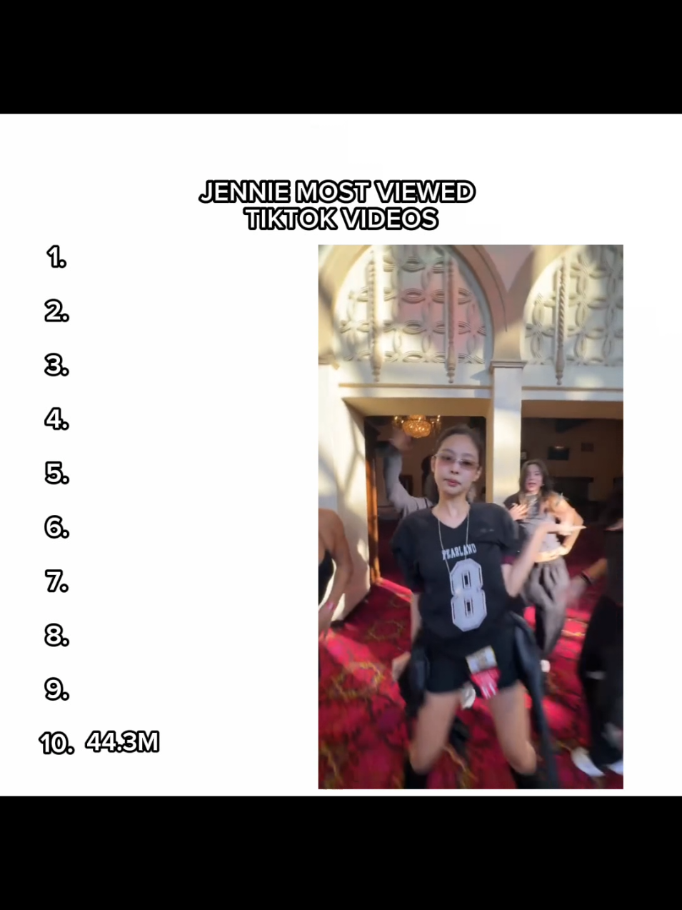 Jennie most viewed tiktok videos|| Quem será o próximo? video requested by @♡  #jennie #blackpink #viral #fy #creatorsearchinsights @JENNIE 