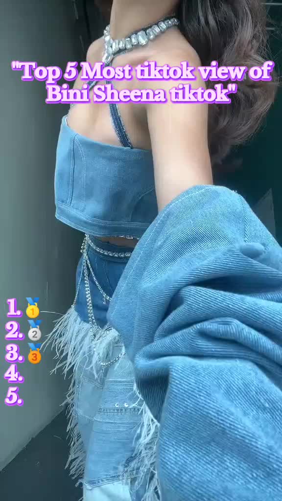 top 5 Most tiktok view of Bini Sheena tiktok #binisheena #sheena #bini #biniph