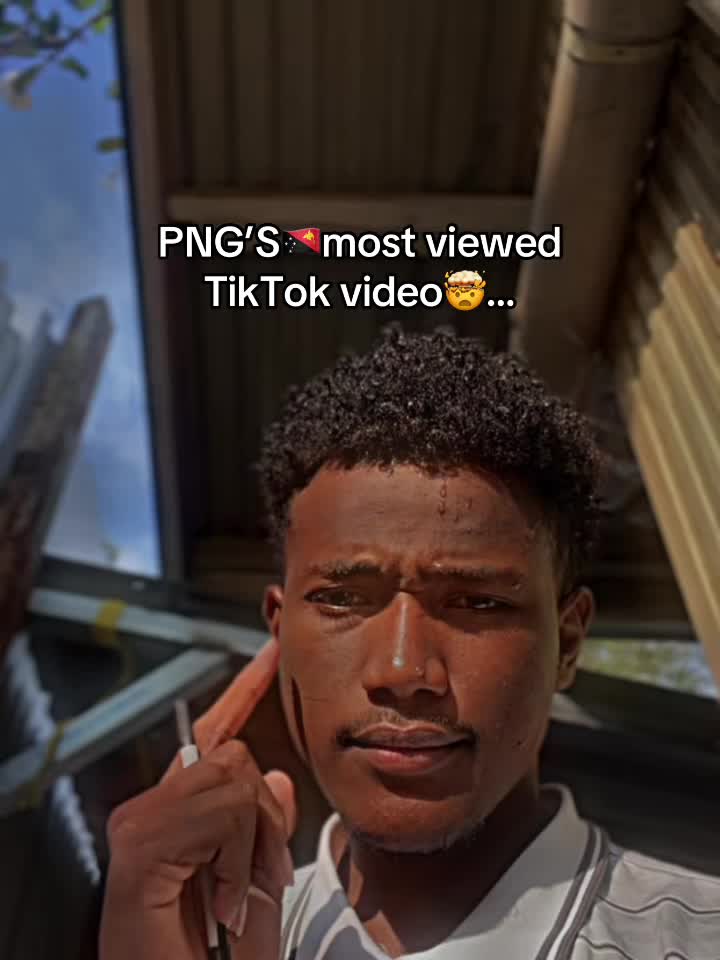 Bro this gotta be the most viewed video by a Papua New Guinean🤯 #CapCut #search #viral #pngtiktok🇵🇬 #viral