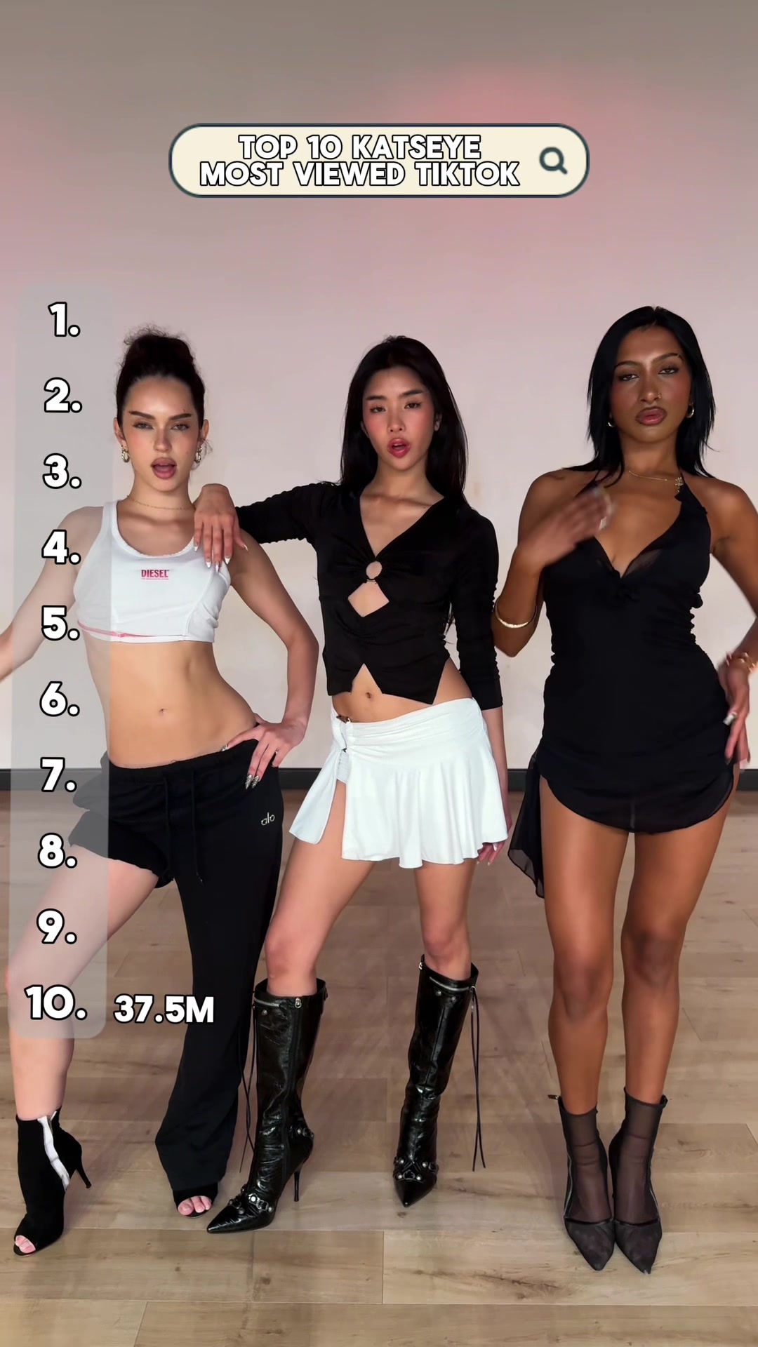 E vamos pro top 10 dos vídeos mais assistidos do Katseye no TikTok. Como eu postei os vídeos mais curtidos claro que não poderia faltar os mais visualizados, eu resolvi postar hoje mesmo. Mas, me conta, qual é o seu vídeo e membra favorita do Katseye? #Katseye #top10 #mostviewed #katseyeedit #eyekons