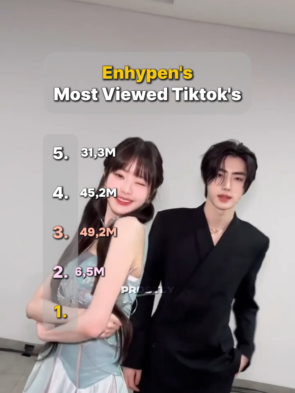 Enhypen's Most Viewed TikTok's #kpopfyp #prostly #niki #enhypen #sunghoon 