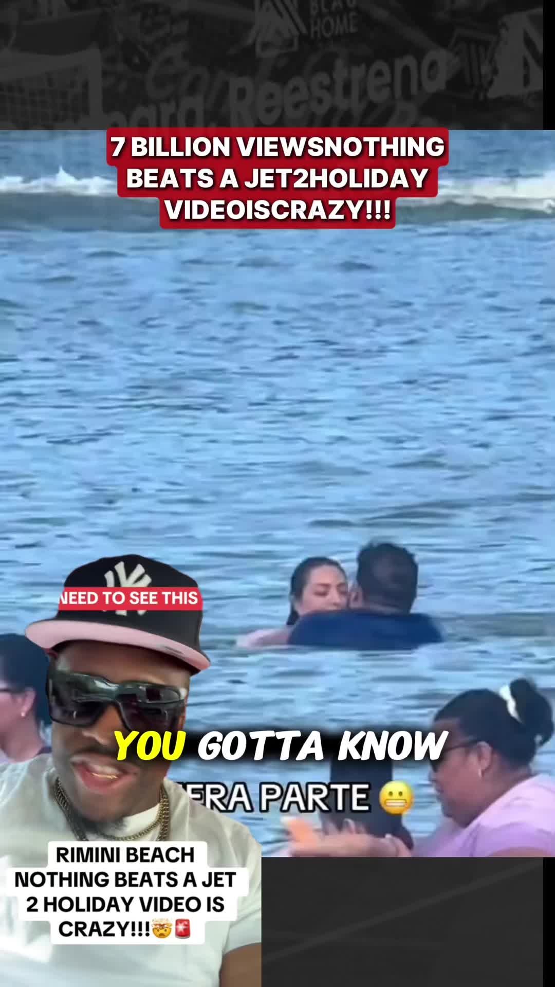 This is the most virul video on Tiktok for a reason. You need to see it!!!Nothing beats e jet 2 Holiday#nothingbeatsajet2hollday #riminibeah #viral #mustee #jet2holidays