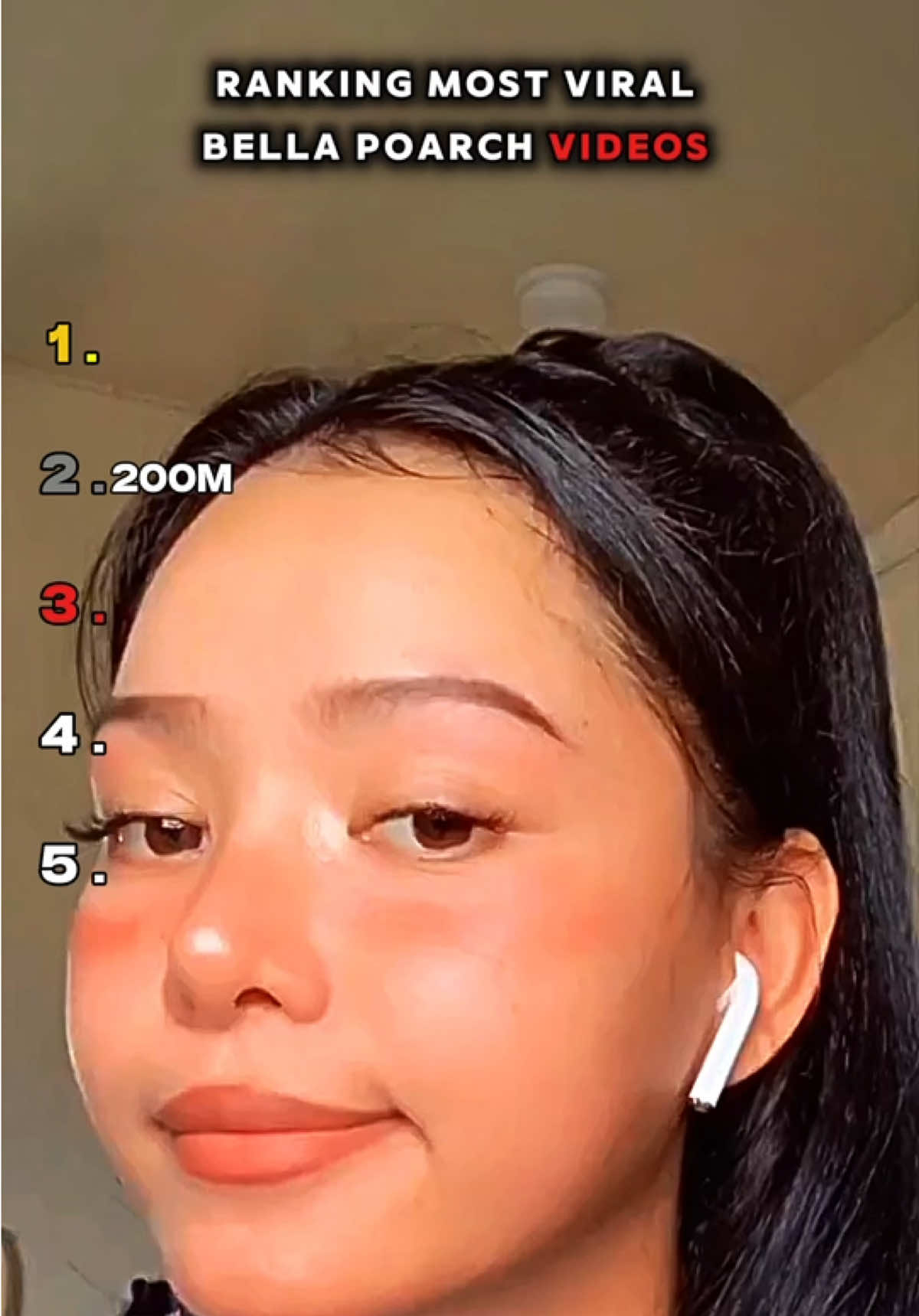 Ranking old bella poarch tiktoks #bellapoarch #oldtiktok #2019 #2020