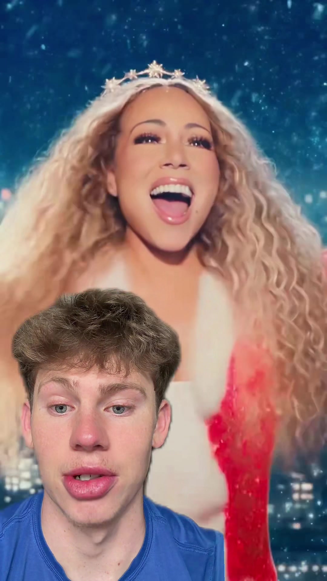 Mariah Carey could break the most liked tiktok video #mariahcarey #christmas 